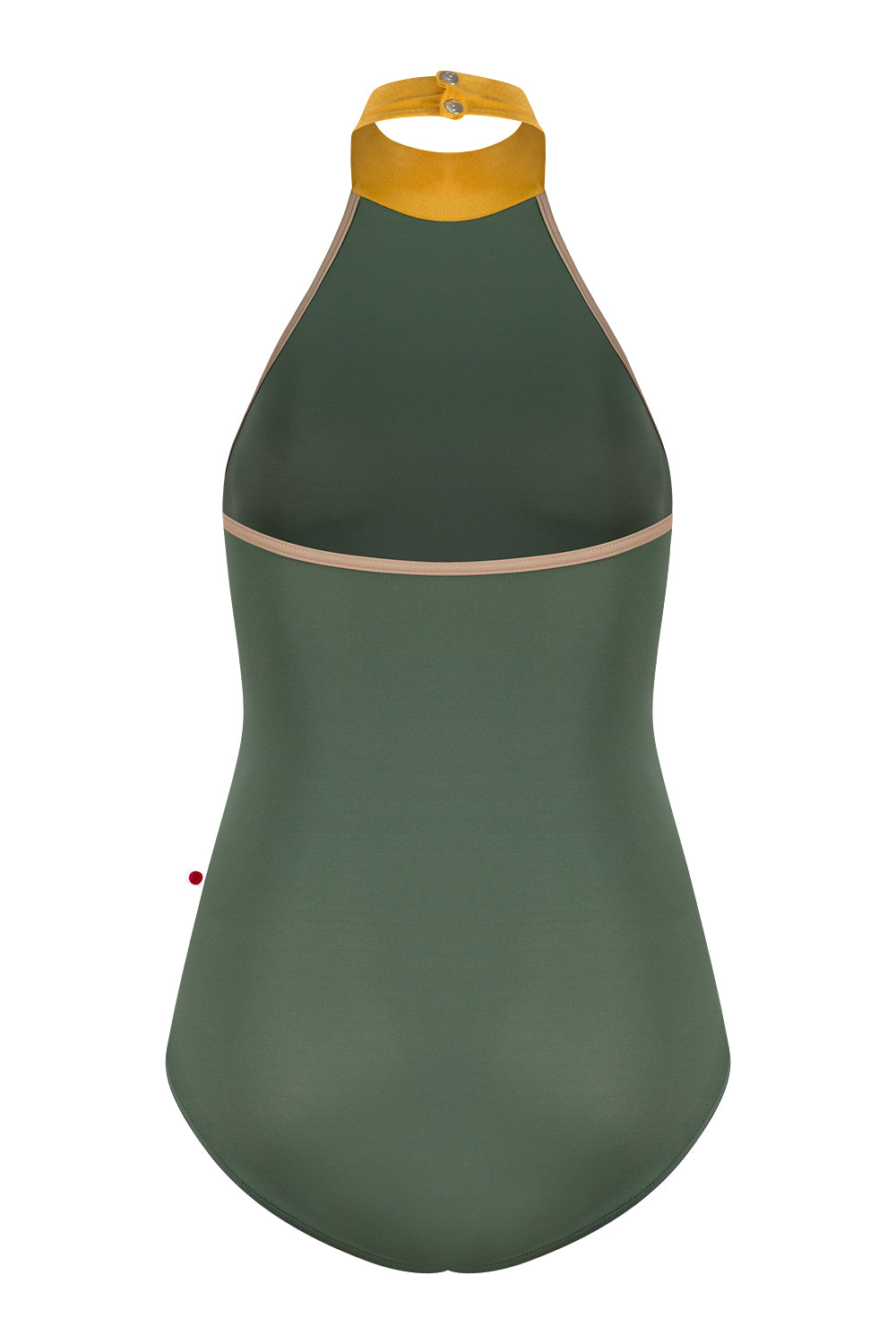 Sarah leotard in N-Sage body color with T-Mosaic trim color and N-Glow collar color