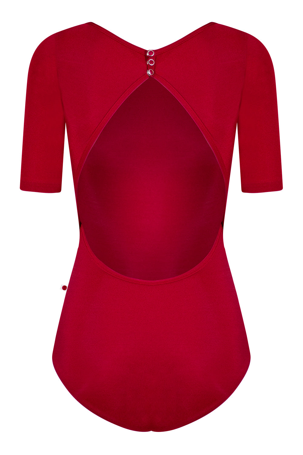 Larissa leotard in N-Berry body & trim color