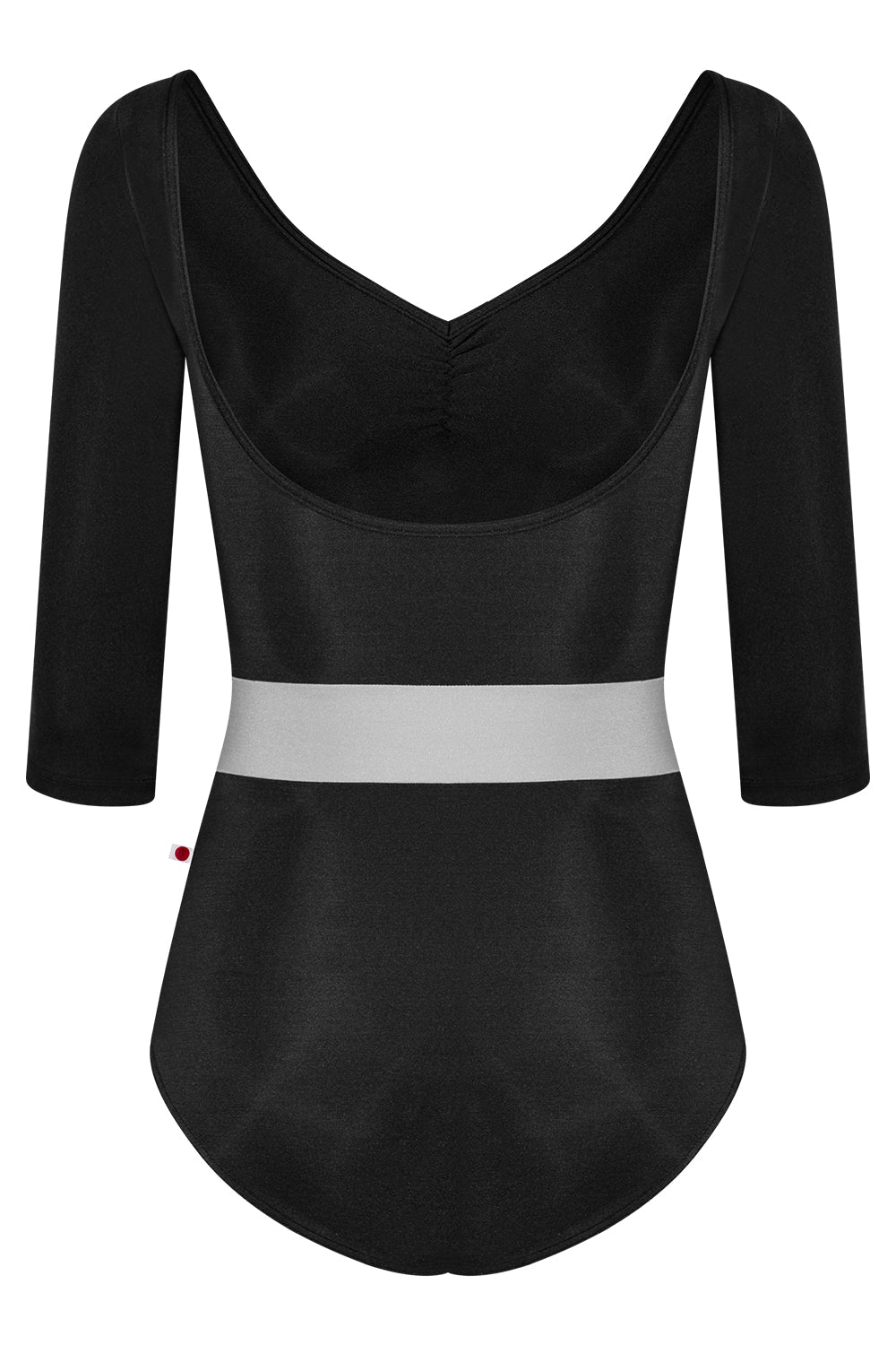 Lucy leotard in N-Black body color with N-Sterling middle band color