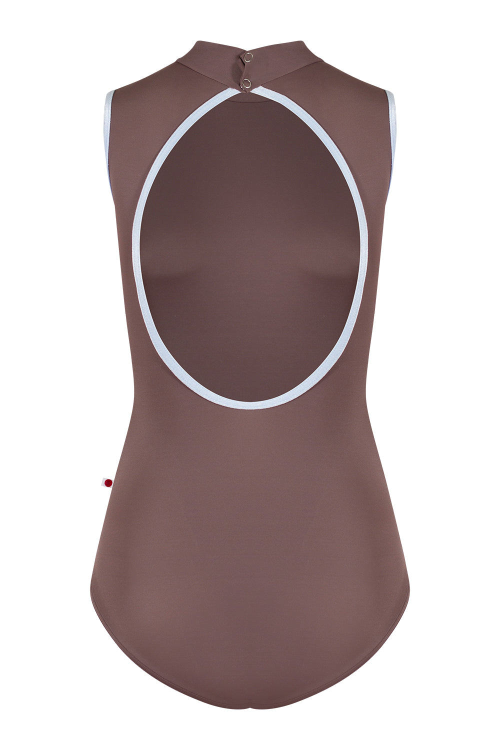 Natasha leotard in T-Phantom body color with V-Serenade trim color