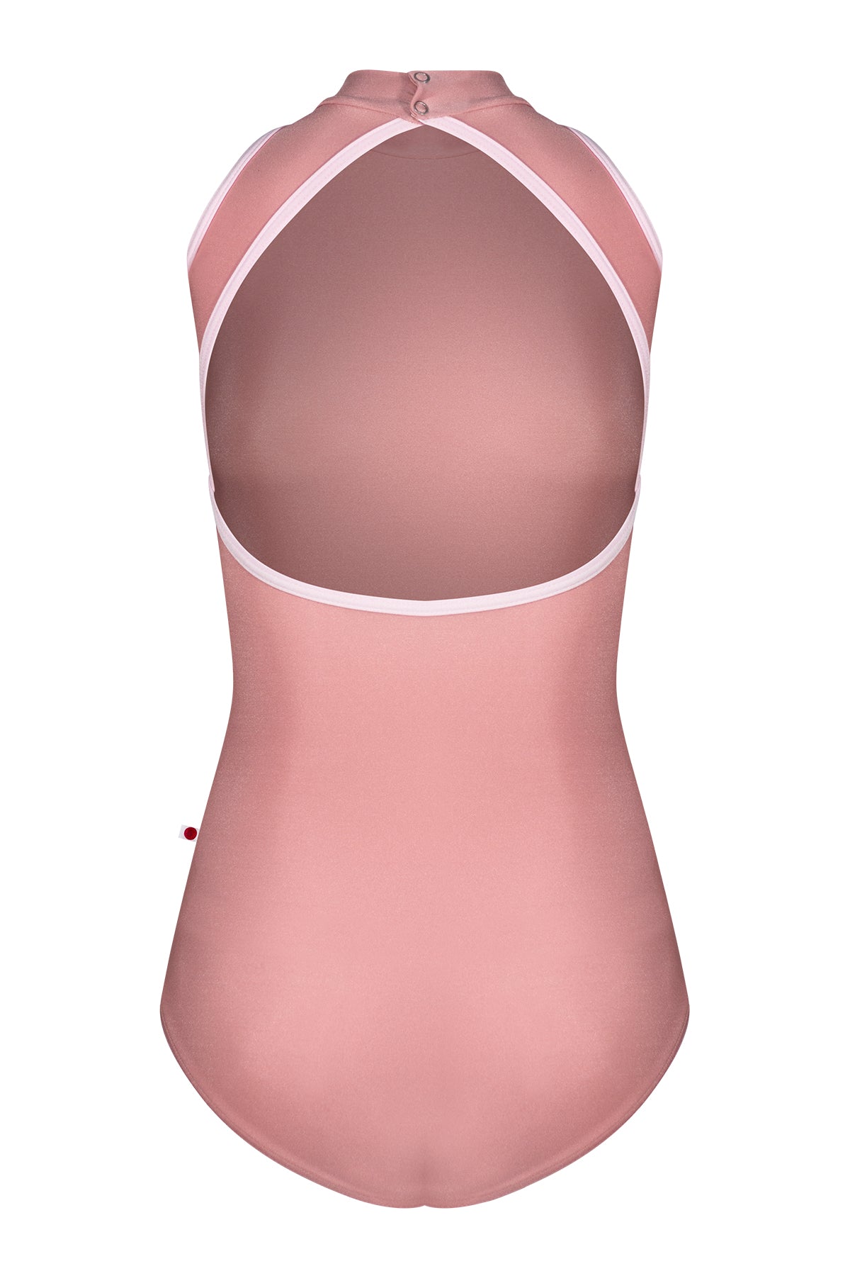 Noe leotard in N-Antique Rose body color with N-Rose trim color
