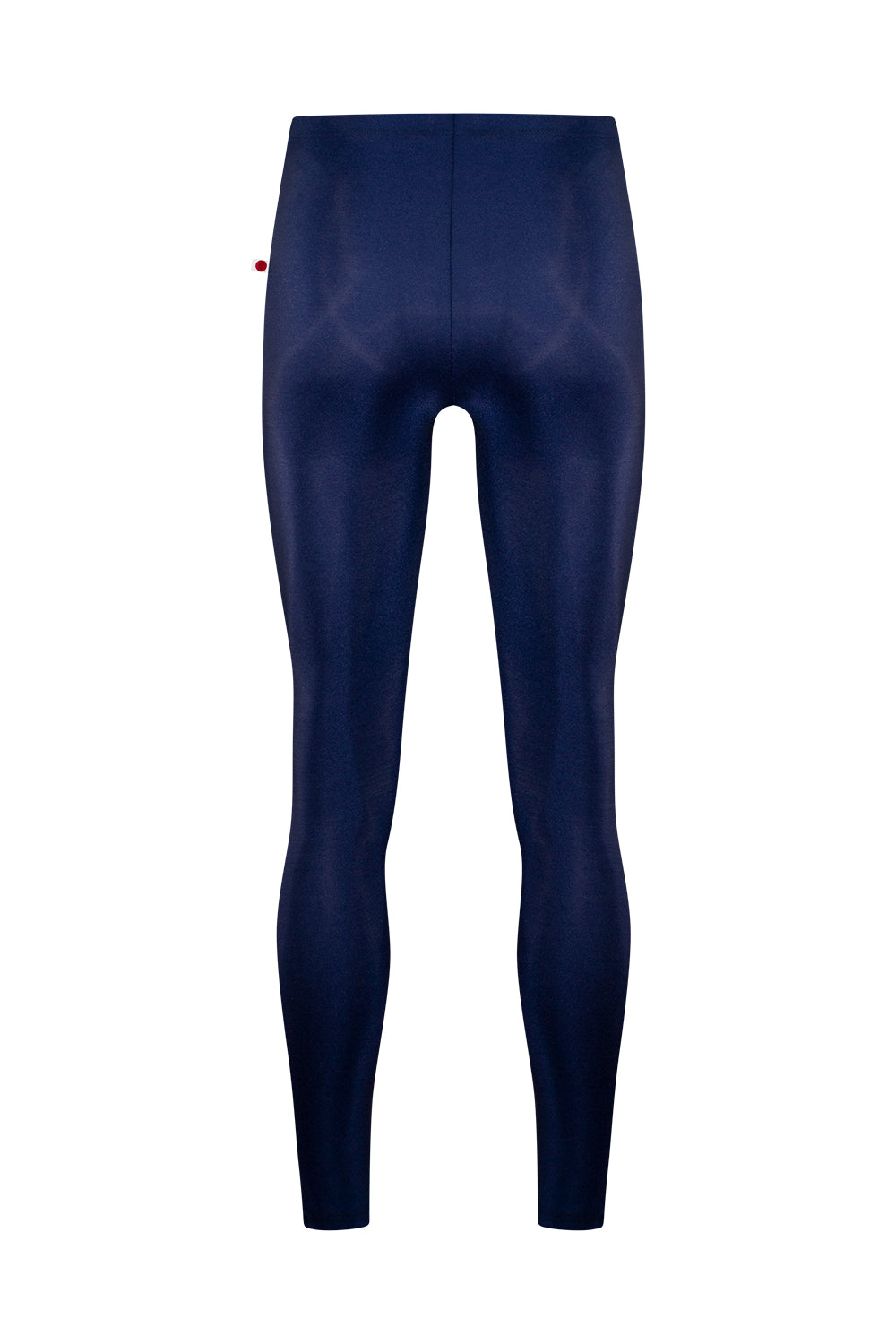 Cedric tights in N-Dark Blue body color with V-White side stripe and High-Waist