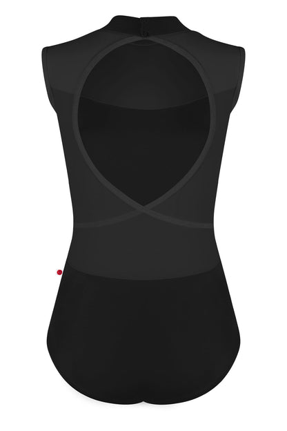 Camila Nylon/Mesh Black