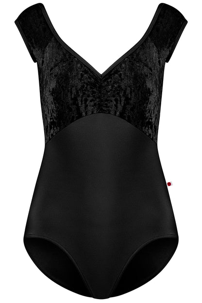 Elli Nylon/Crushed-Velvet Black