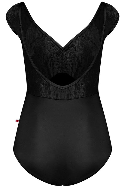 Elli Nylon/Crushed-Velvet Black