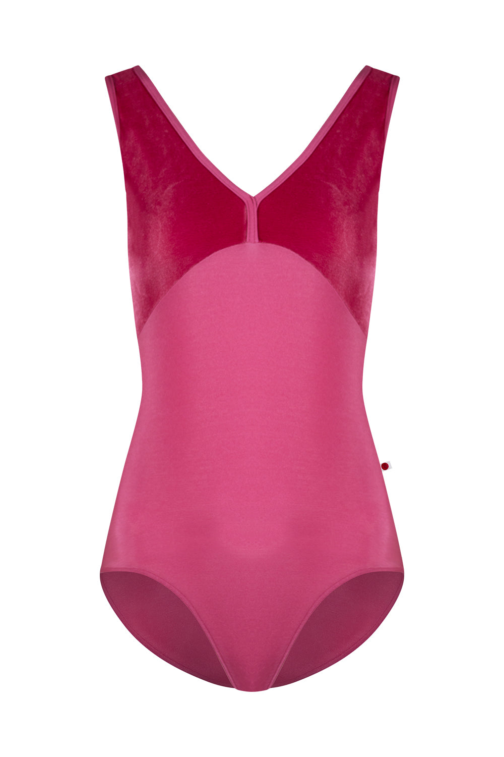 Alicia leotard in N-Waltz body color with V-Peony top color, Mesh Rose back and N-Waltz trim color