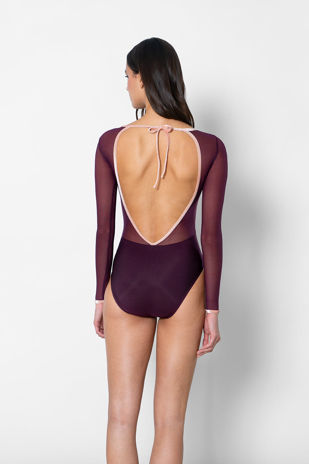 Olivia Nylon/Mesh-Long Sleeves