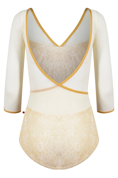 Masha Crushed-Velvet-3Q Sleeves