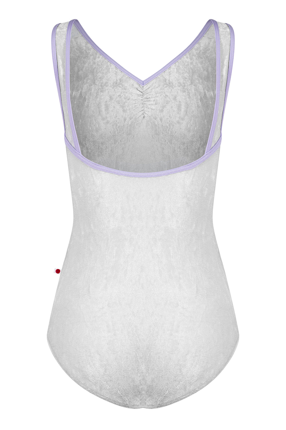 Tiffany leotard in CV-Silver body color with N-Poem trim color