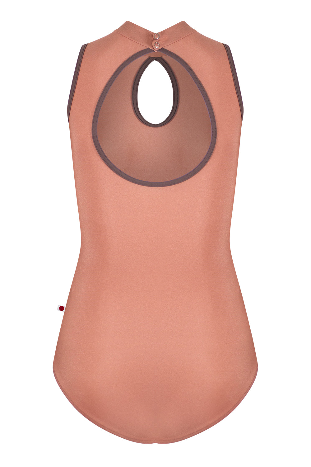 Elise leotard in N-Rosewood body color with T-Phantom trim color