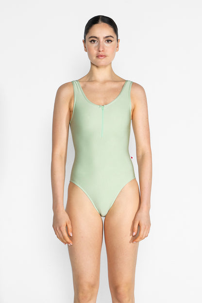 Cora leotard in N-Ginko