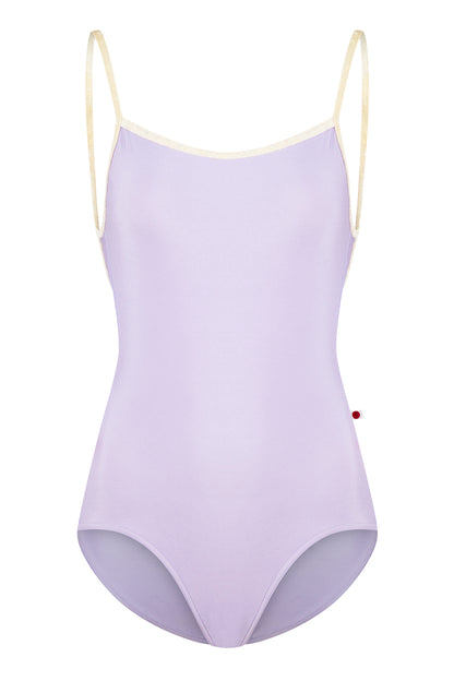 Daniela leotard in N-Poem body color with CV-Vanilla trim color