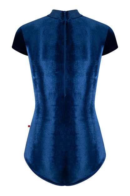 Kumiko leotard in V-Pisces body & trim color