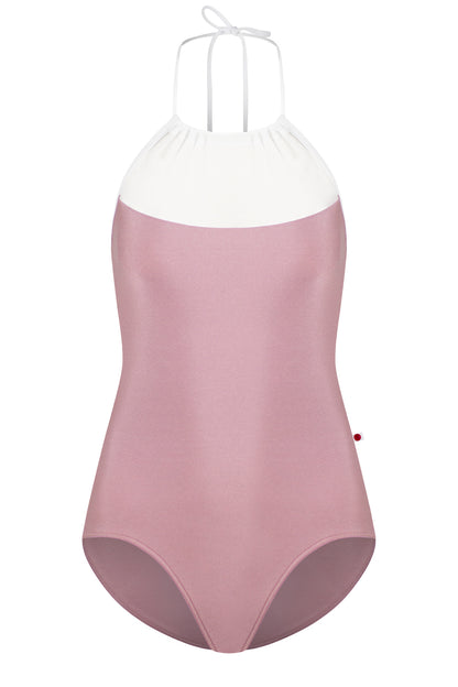 Monique leotard in N-Magic body color with Mesh White top color and T-White trim color