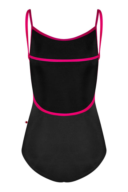 Tamara leotard in N-Black body color with N-Jazz trim color