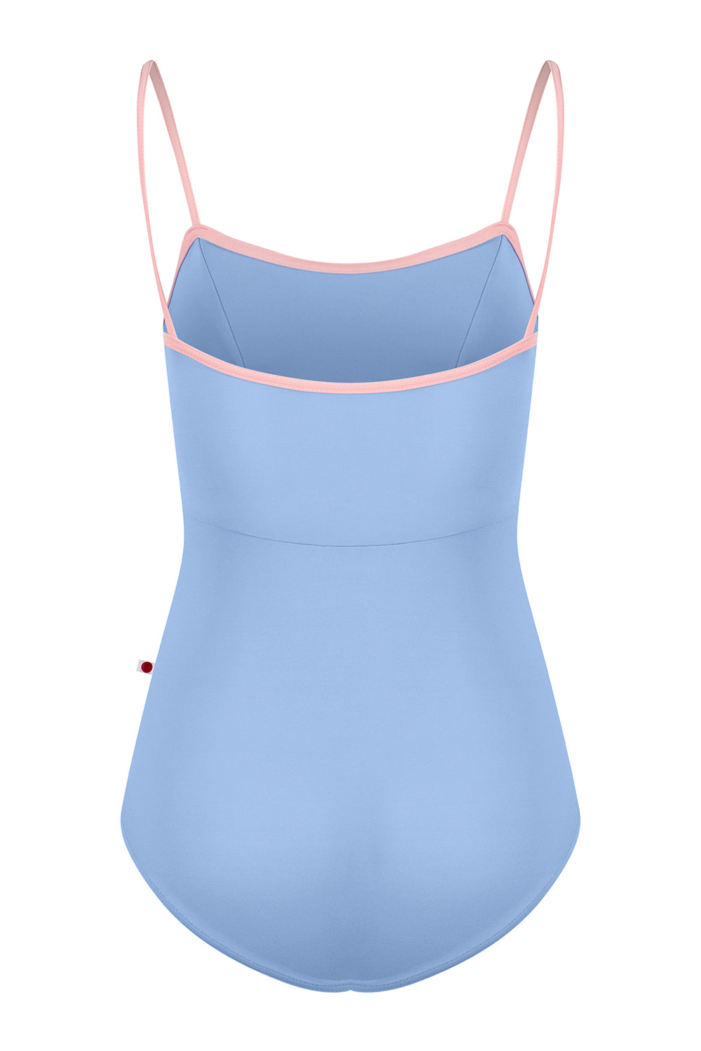 Denise leotard in T-Paradise body & top color with N-Antique Rose trim color