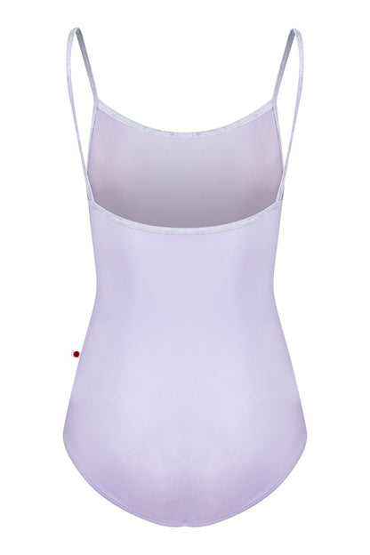 Marisa leotard in N-Poem body color with CV-Angelic trim color