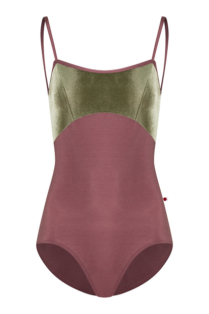 Denise leotard in N-Phoenix body & trim color with V-Safari top color