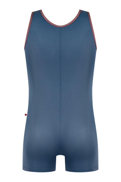 Jahn Semi-Unitard in T-Storm body color with N-Phoenix trim color