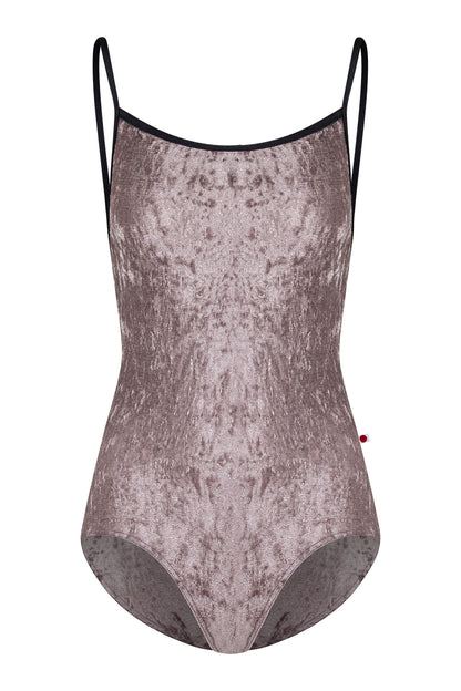 Tamara leotard in CV-Phantom body color with N-Black trim color
