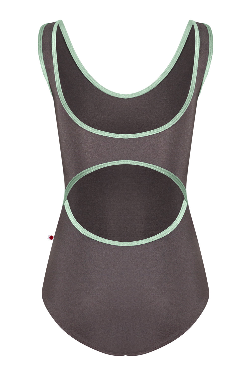 Veronique leotard in N-Shadow body color with V-Meadow trim color