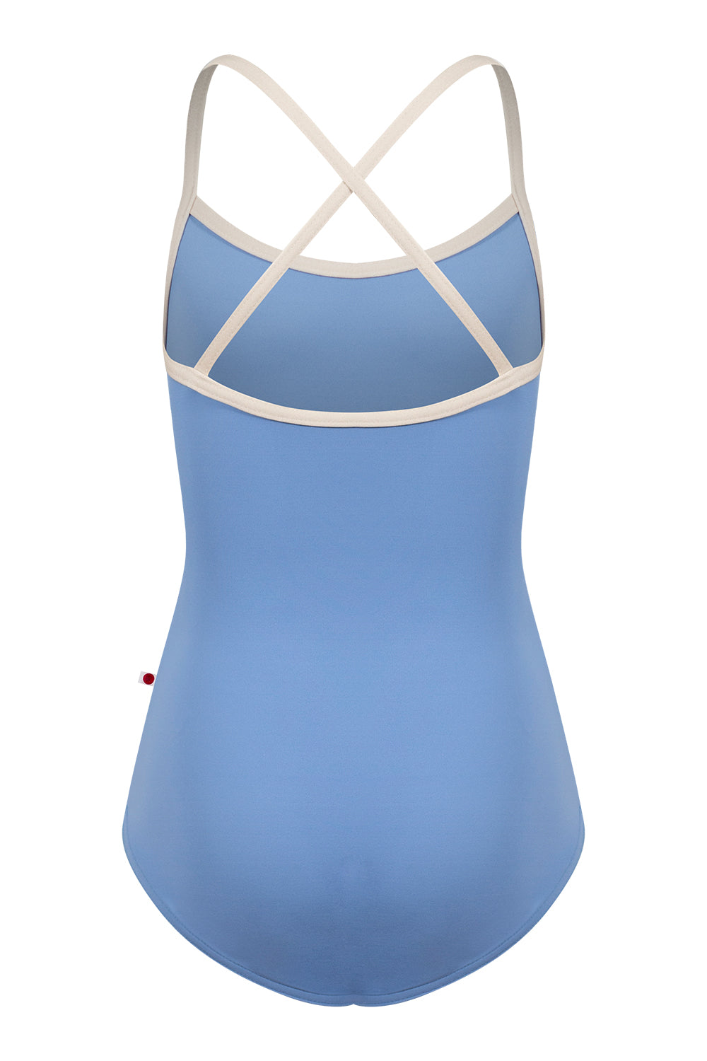 Kids Lilia leotard in T-Paradise body color with N-Pearl trim color