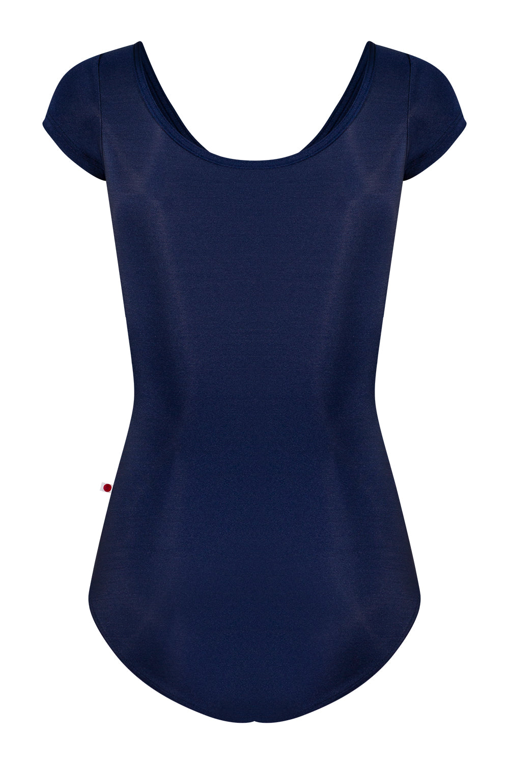 Cora leotard in N-Dark Blue body color with N-Dark Blue trim color and N-Poem zipper color
