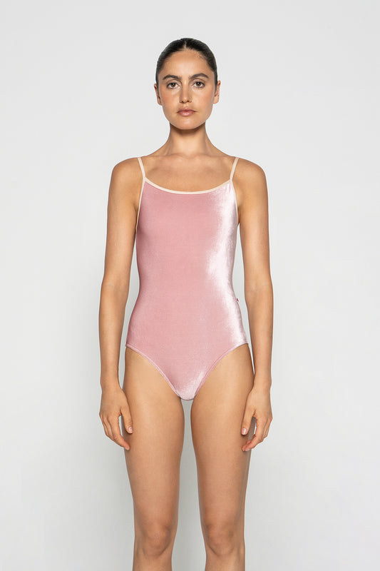 Marisa leotard in V-Dreamy body color with N-Base trim color