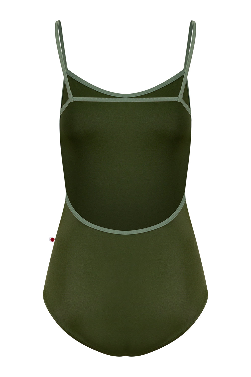 Tamara leotard in T-Jungle body color with N-Sage trim color