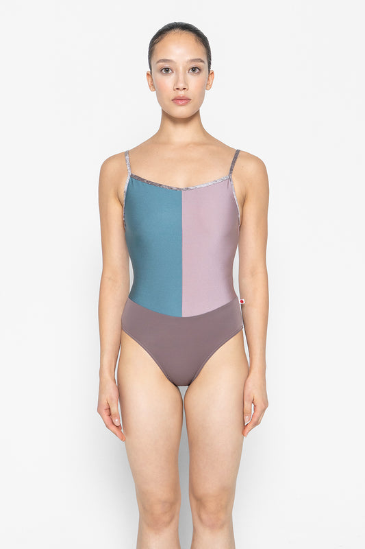 Kayoko leotard in T-Phantom body color with N-Frost top right color, N-Magic top left color and CV-Phantom trim color