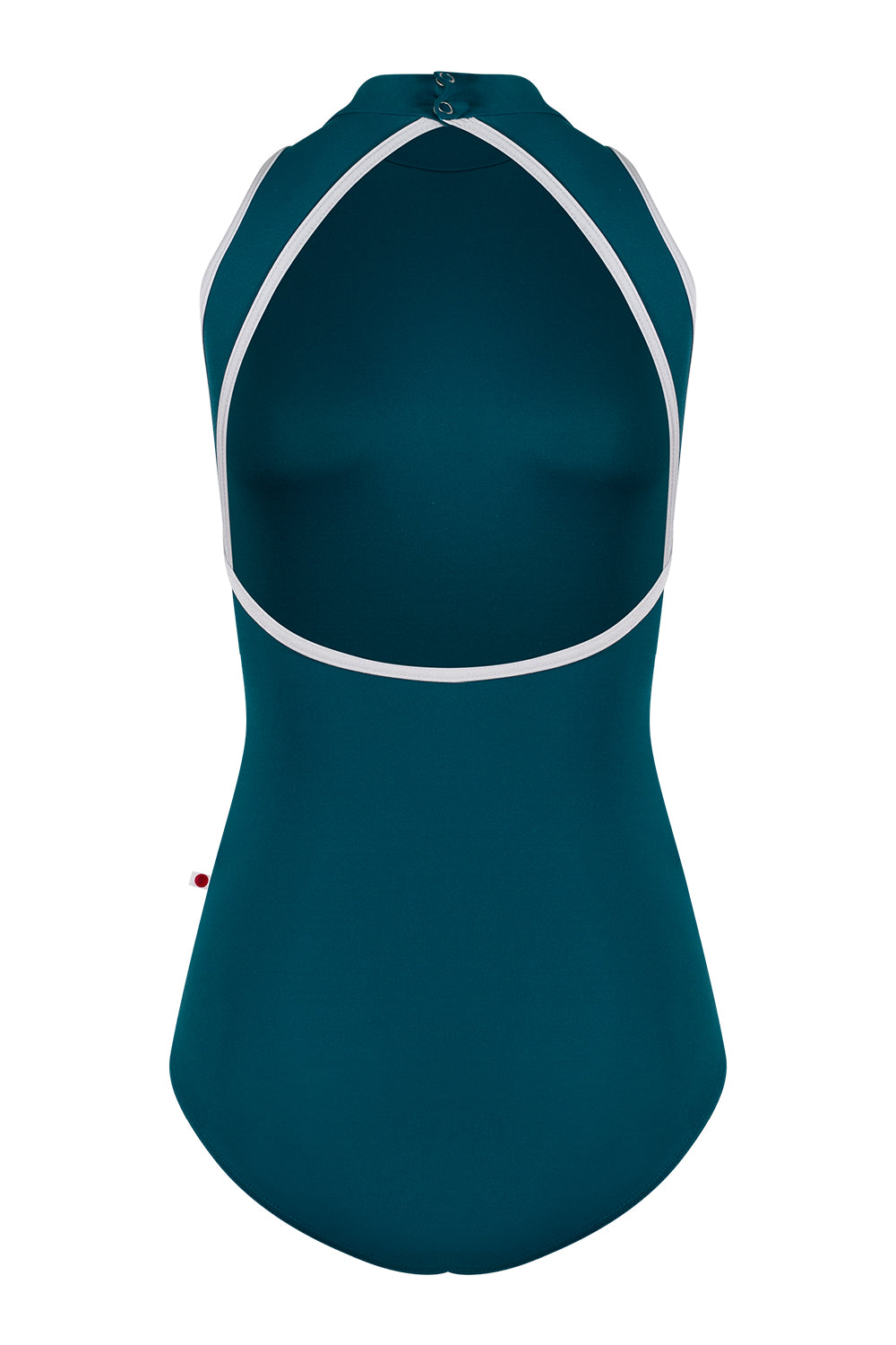 Noe leotard in T-Zenith body color with N-Silver trim color