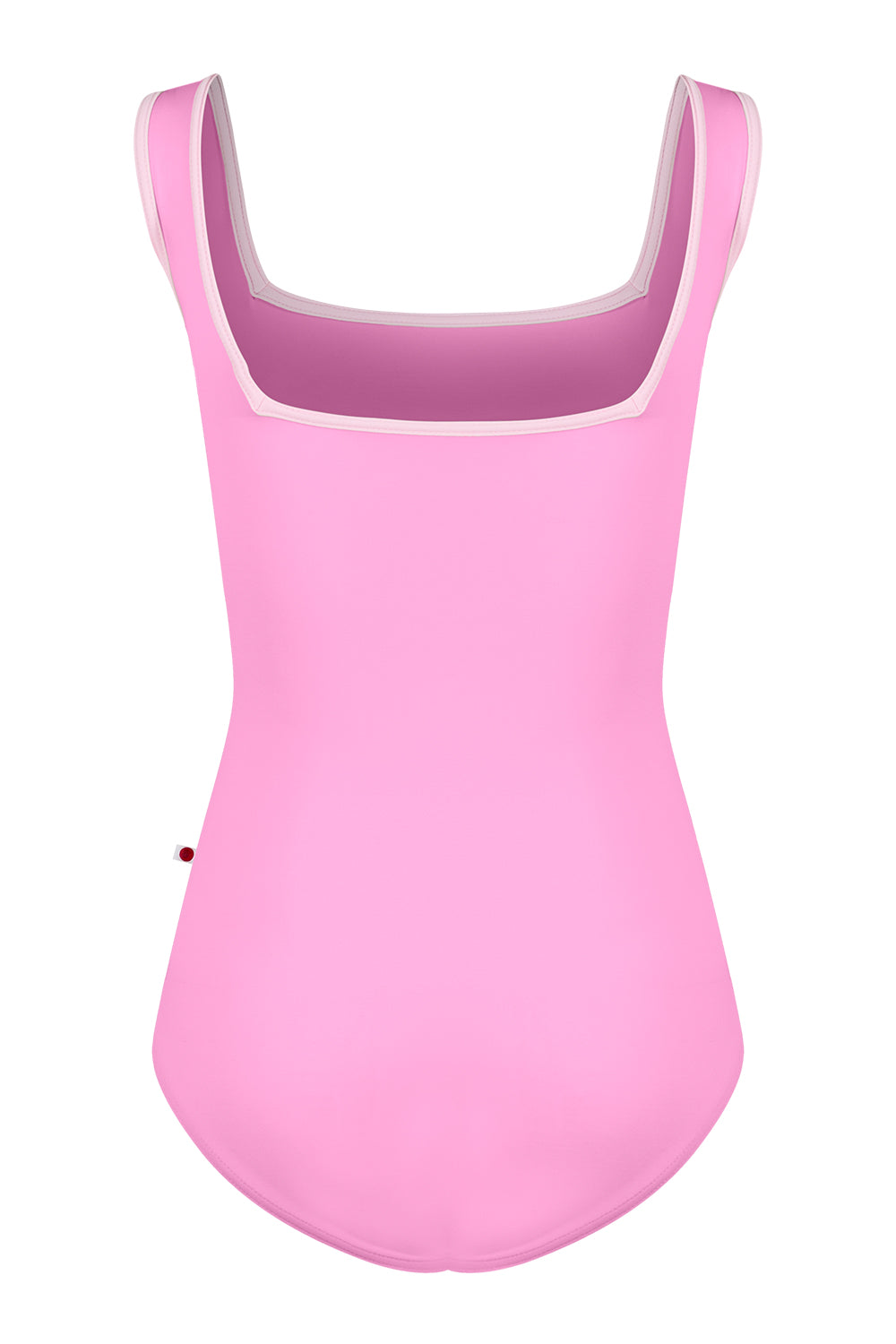 Kids Marieke leotard in T-Aurora body color with T-Rose trim color