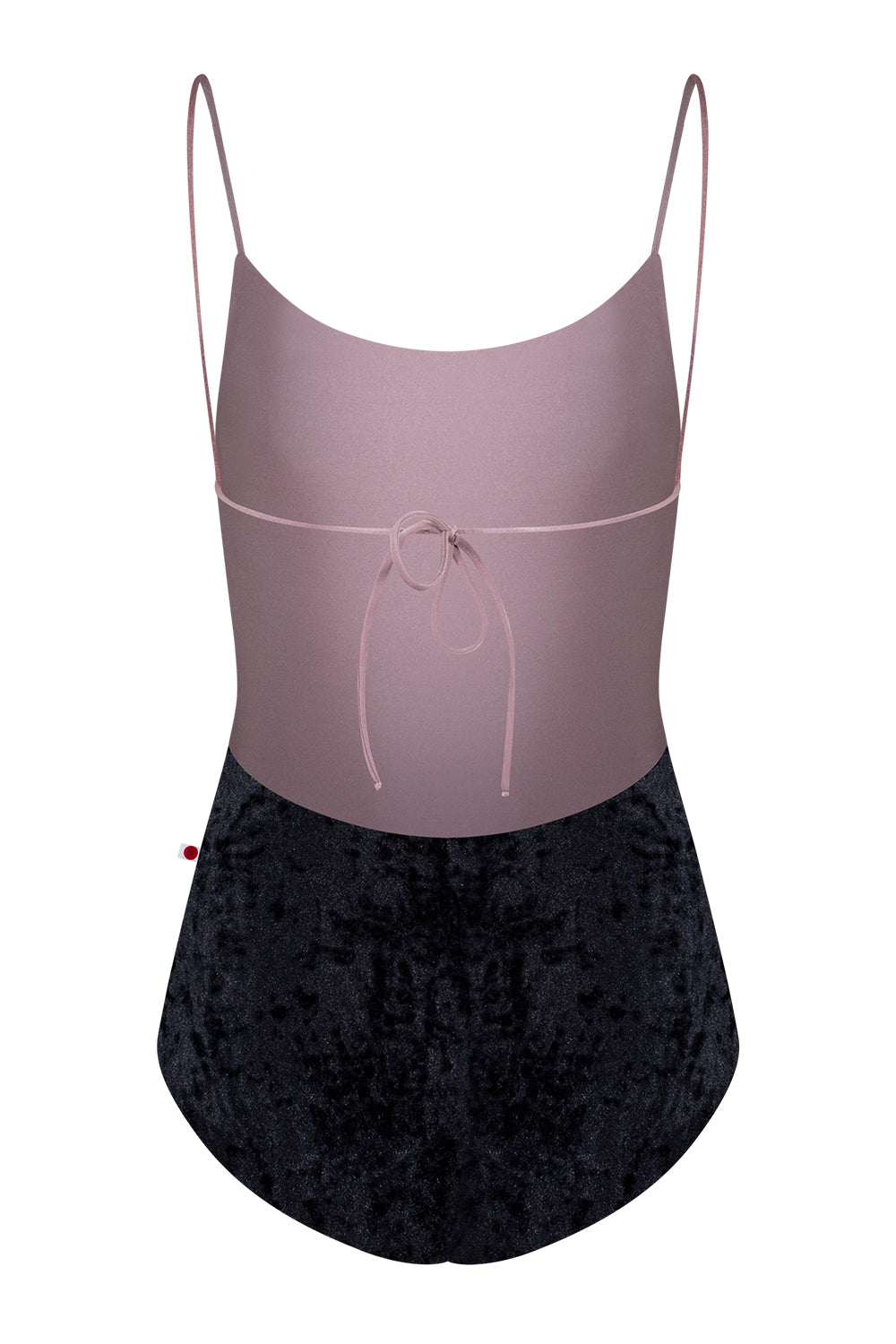 Romy leotard in CV-Black Body color with N-Magic inner pannel and N-Magic trim color