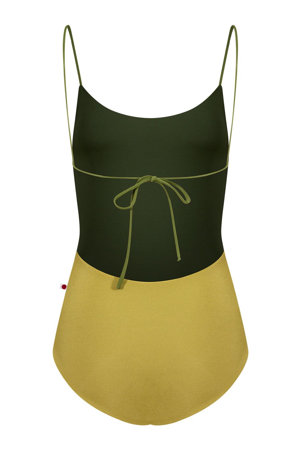 Romy leotard in T-Jungle Body color with N-Cricket inner pannel and T-Eden trim color