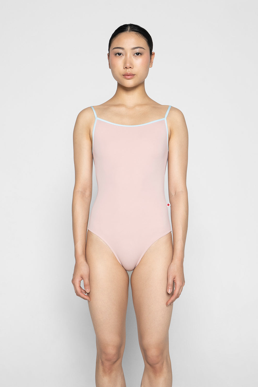 Daniela leotard in T-Petal body color with N-Mirror trim color