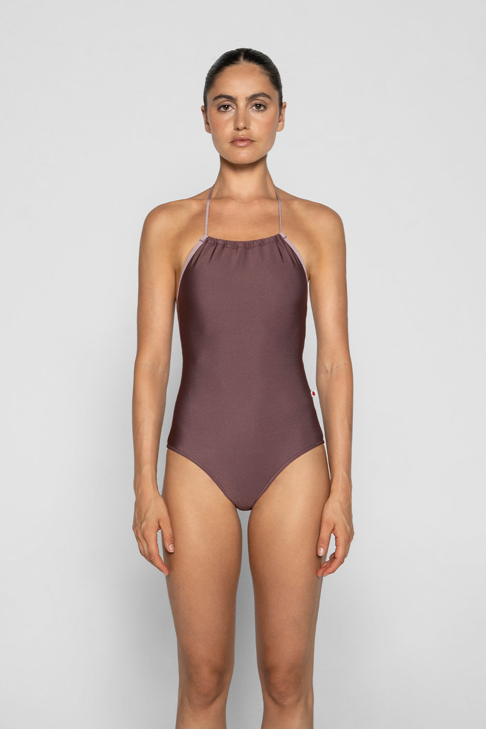 Monique leotard in N-Phoenix body color with N-Magic trim color