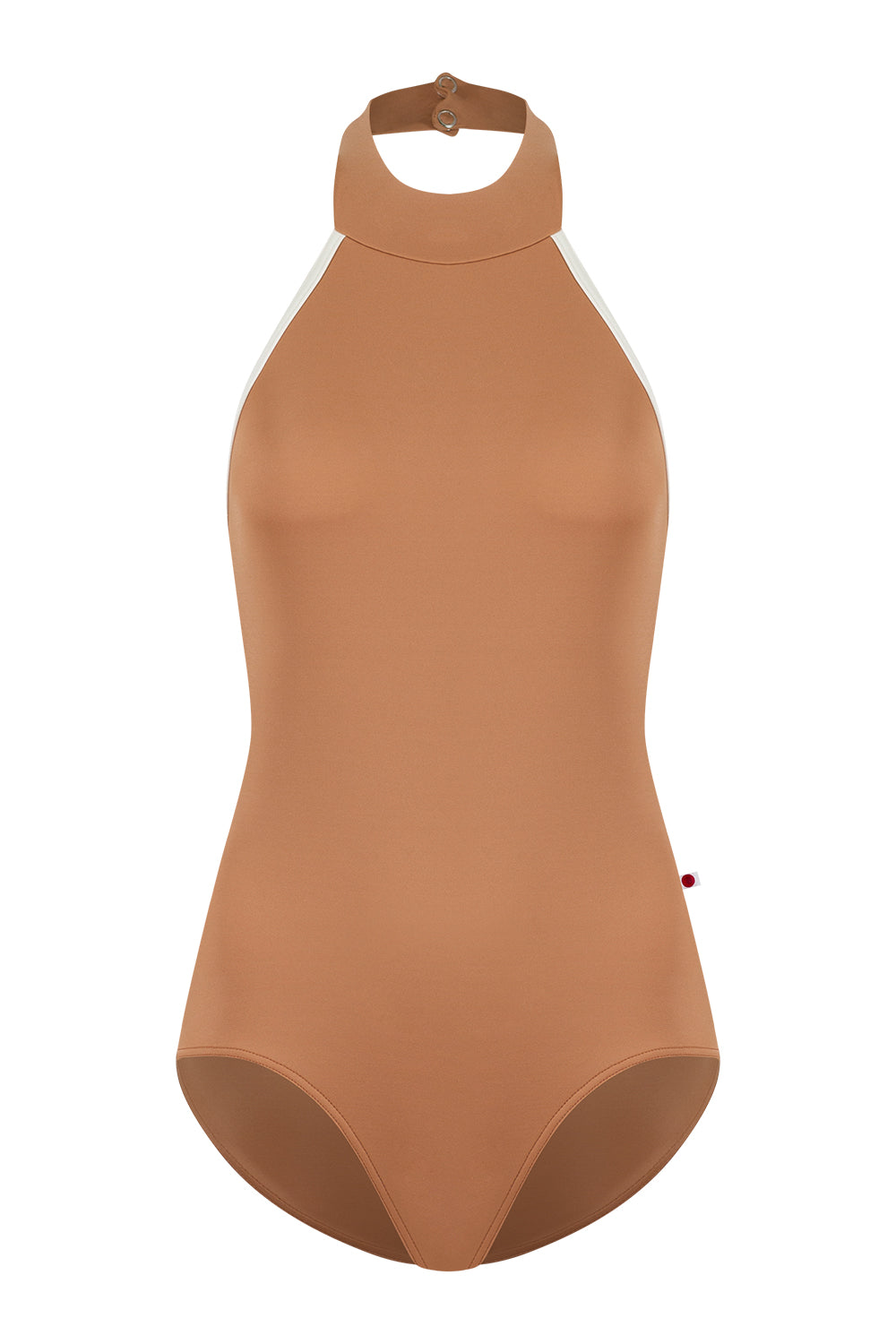 Sarah leotard in T-Sepia body color with N-Antique trim color