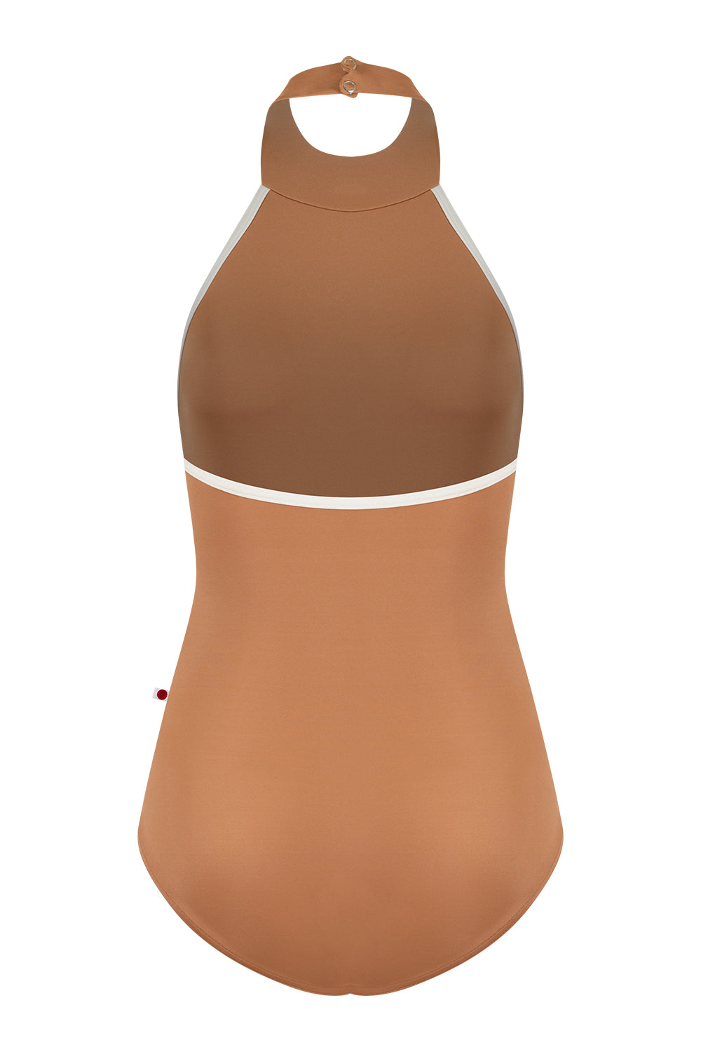 Sarah leotard in T-Sepia body color with N-Antique trim color