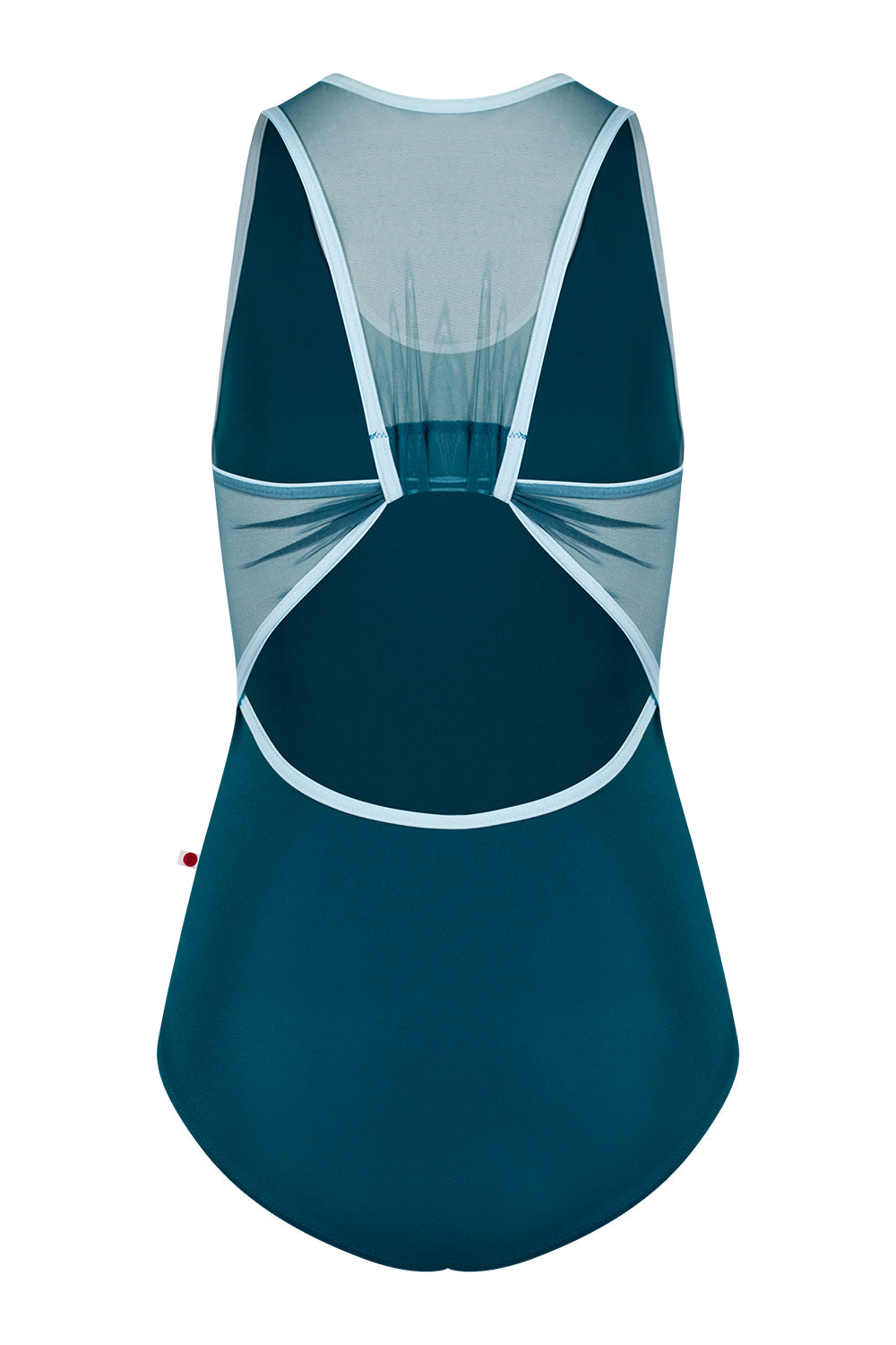 Alex leotard in T-Zenith body color with Mesh Lagoon top color and N-Mirror trim color