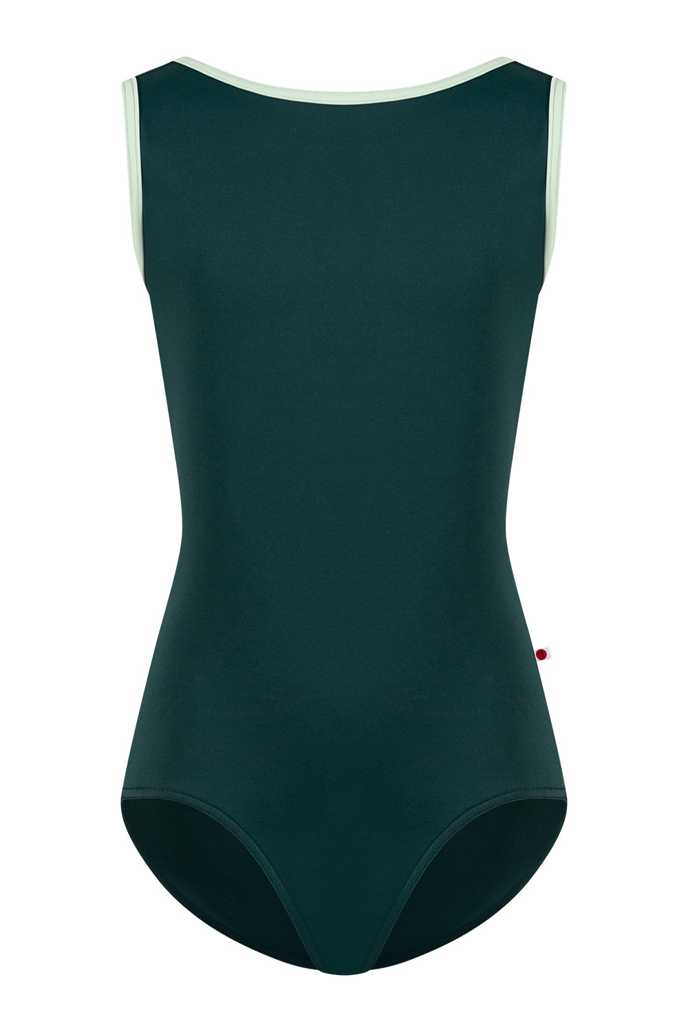 Kids Sofiane leotard in T-Kale body color with T-Pistachio trim color