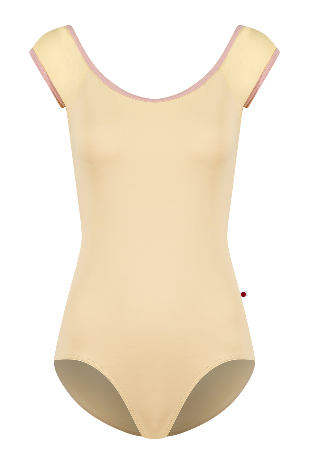 Kids Wendy leotard in T-Vanilla body color with T-Petal trim color