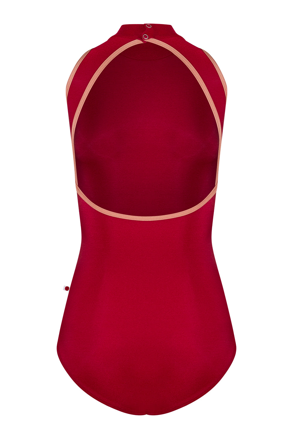 Noe leotard in N-Berry body color with N-Rosewood trim color