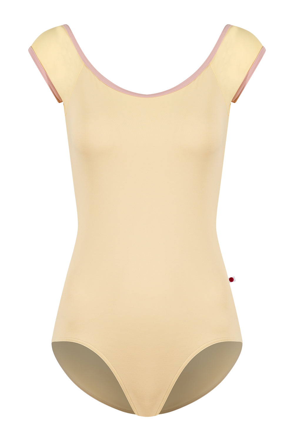 Wendy leotard in T-Vanilla body color with T-Petal trim color