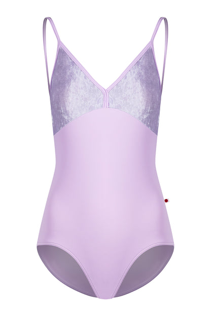 Kids Daria leotard in T-Ribbon body color with CV-Angelic trim color