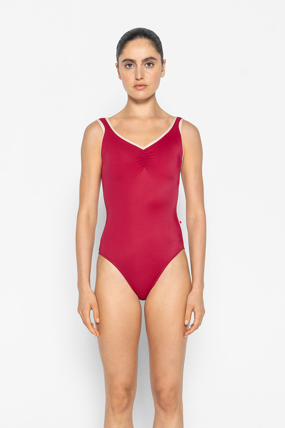 Tiffany leotard in T-Babylon body color with N-Base trim color