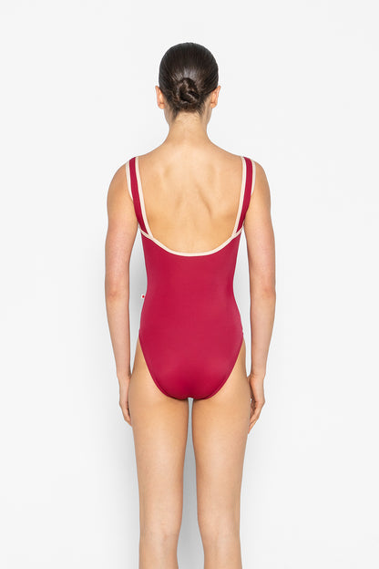 Tiffany leotard in T-Babylon body color with N-Base trim color