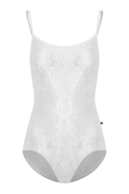 Tamara leotard in CV-White body color with T-White trim color