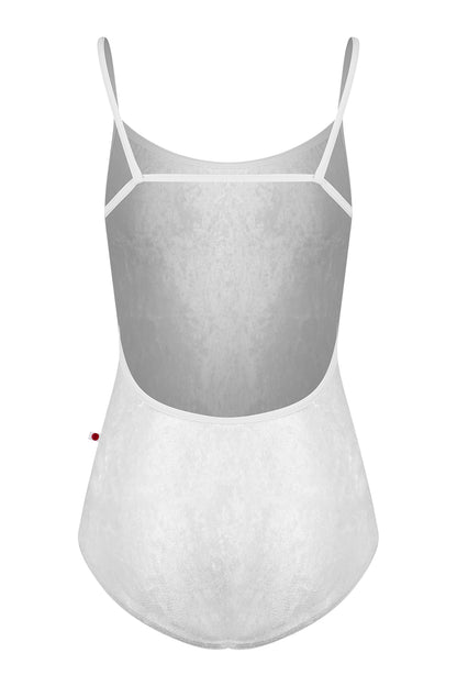 Tamara leotard in CV-White body color with T-White trim color