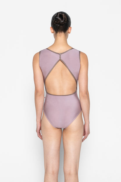 Larissa leotard in N-Magic body color with N-Star trim color