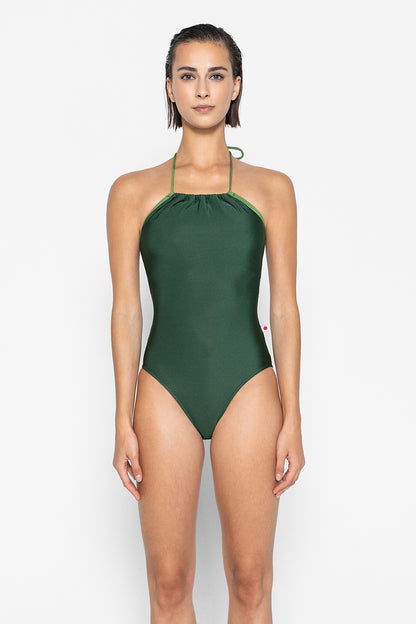 Monique leotard in N-Huntress body color with N-Lucky trim color